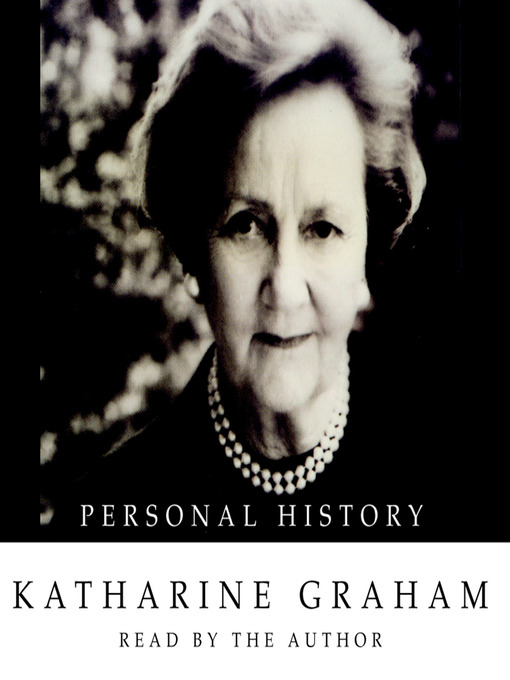 Title details for Personal History by Katharine Graham - Wait list